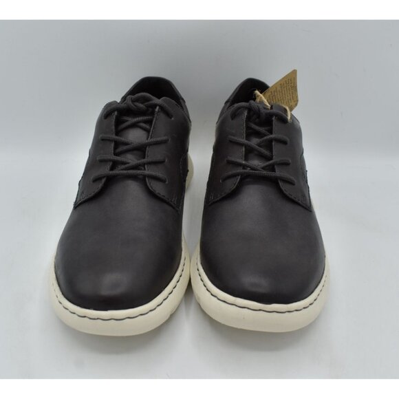 Born Men Size 13 Cornell Grey Full Grain Leather Lace Up Casual Sneakers Shoes - Picture 2 of 11